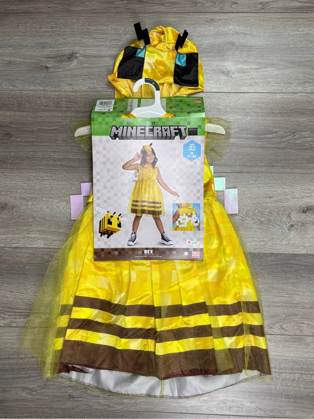 Minecraft Bee Costume Medium 7/8